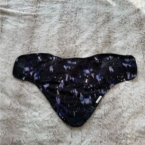 Black and Purple Ski Snowboard Space-Themed Waist Trainer